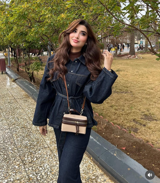 Elsa Denim co-ord set