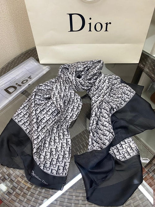 D Luxe Silk Scarf