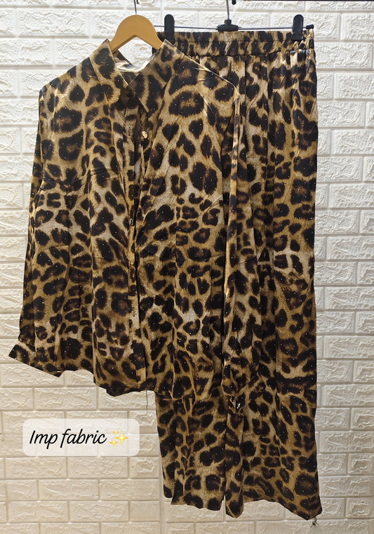 Panther Luxe Coord set