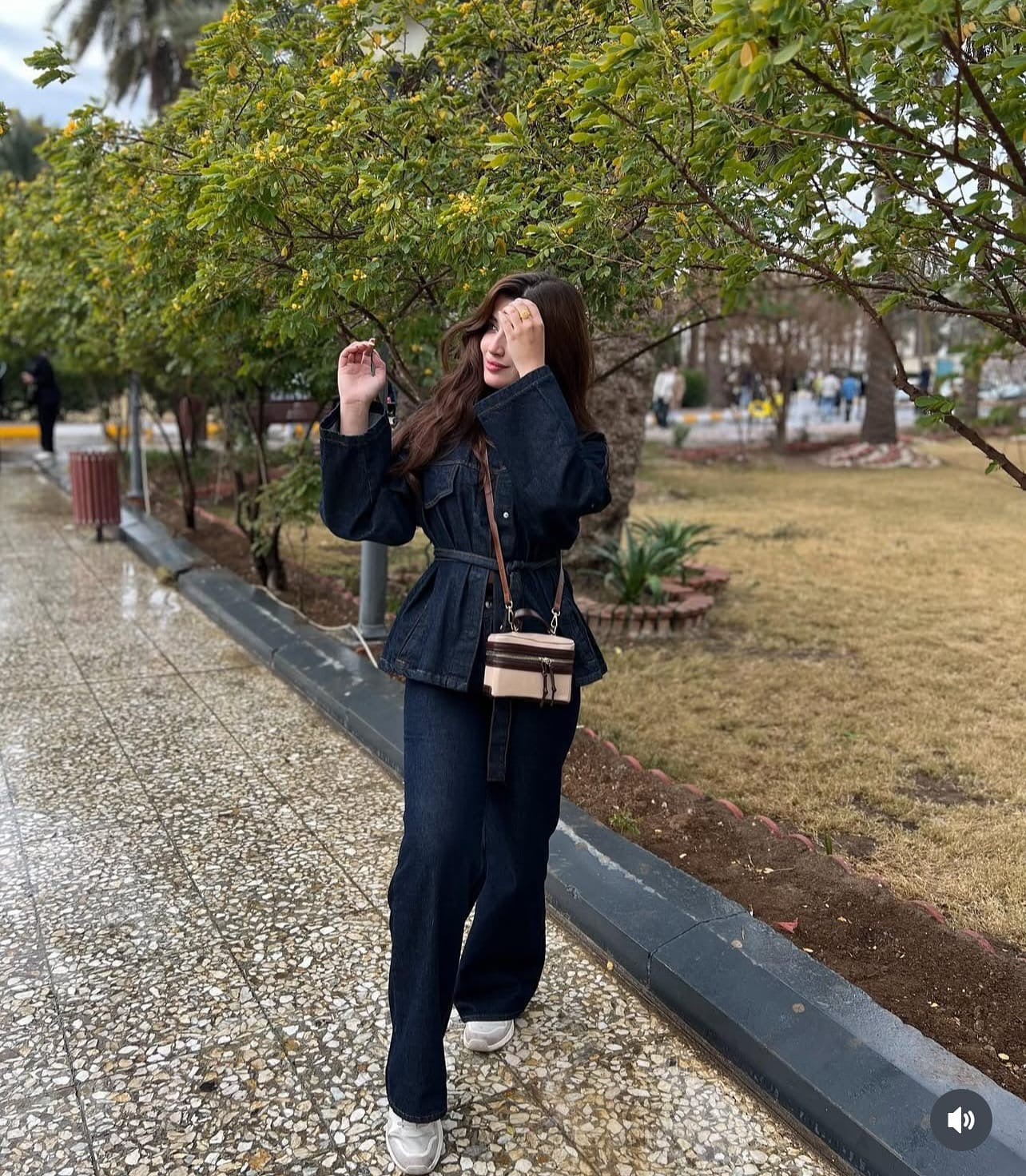 Elsa Denim co-ord set