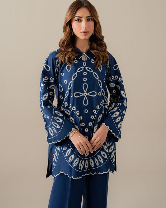 Nargis Navy Coord set