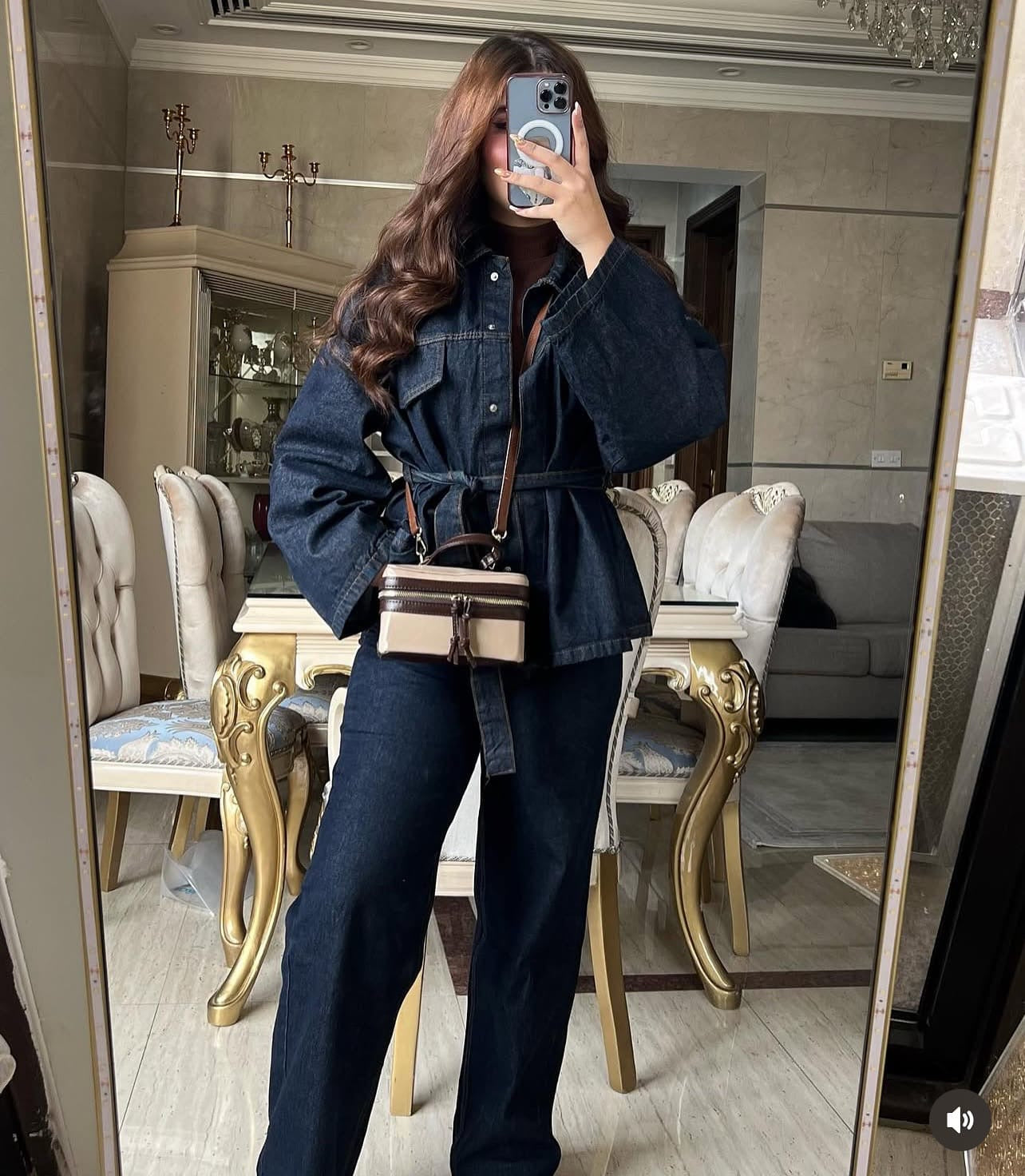 Elsa Denim co-ord set