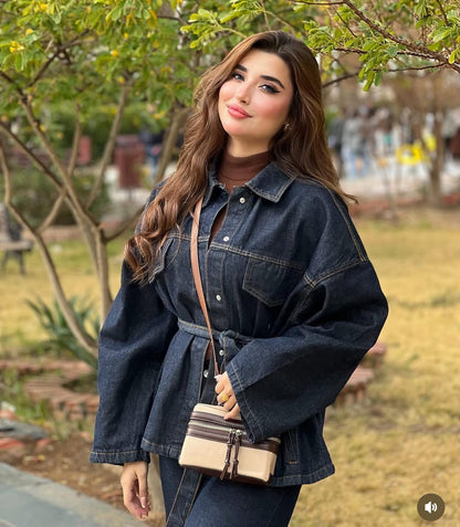 Elsa Denim co-ord set