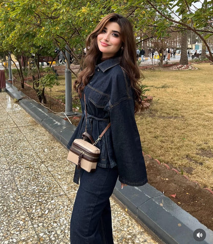 Elsa Denim co-ord set