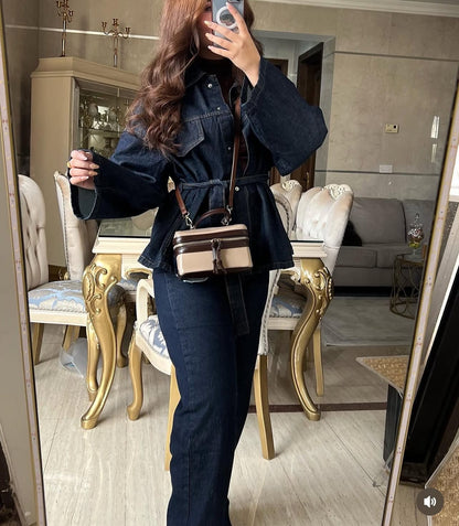 Elsa Denim co-ord set