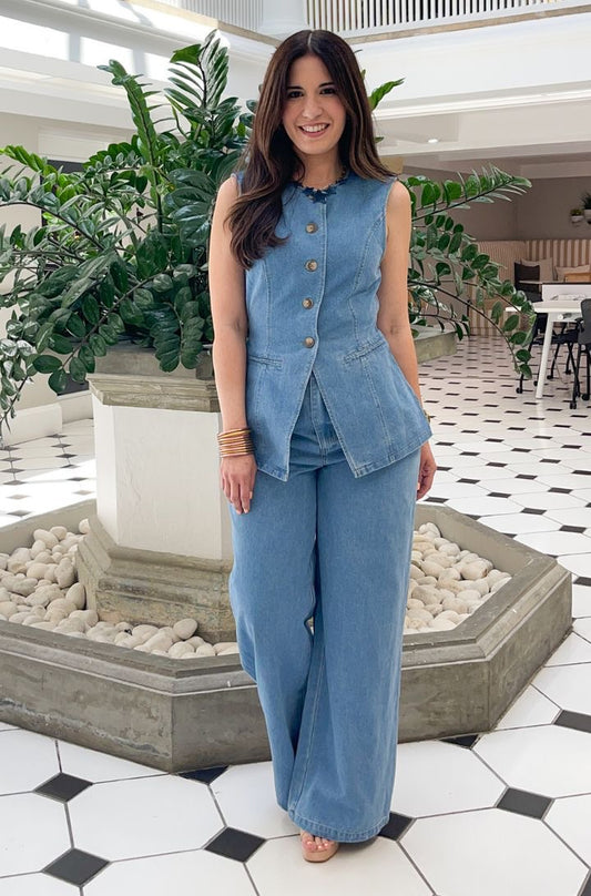 Azure Denim Set