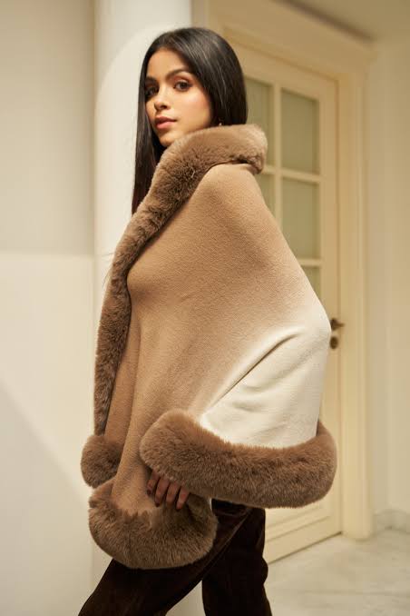 Juliette Faux Fur Shawl