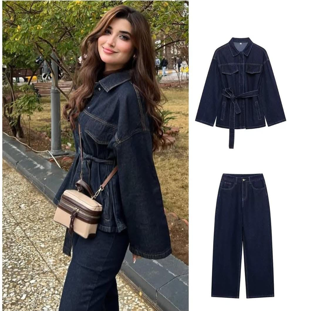 Elsa Denim co-ord set
