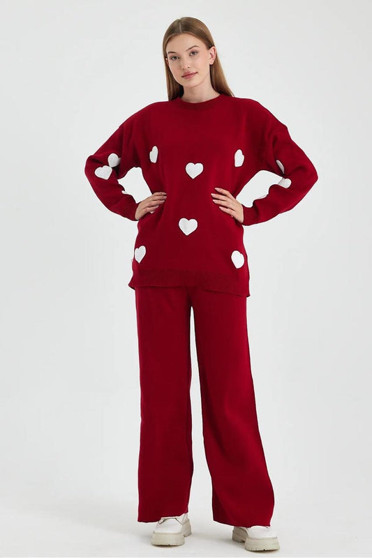 Sweetheart luxe co-ord set