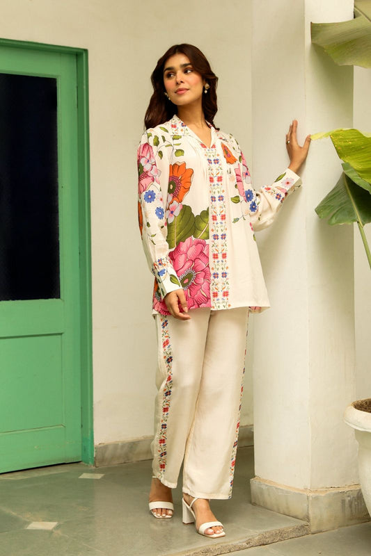 Gulzar Bloom Coord set