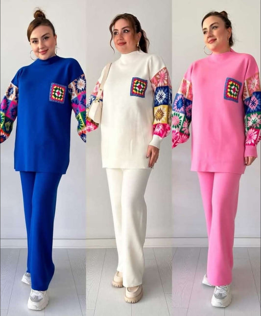 Boho Bliss knitted Co-ord set
