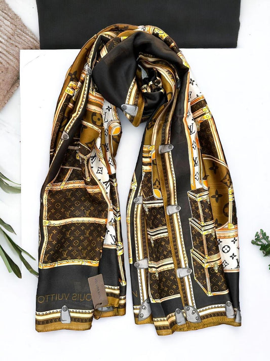 Maison Lavelle silk scarf