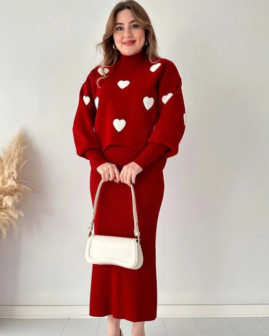 Nora Heartknit co-ord set