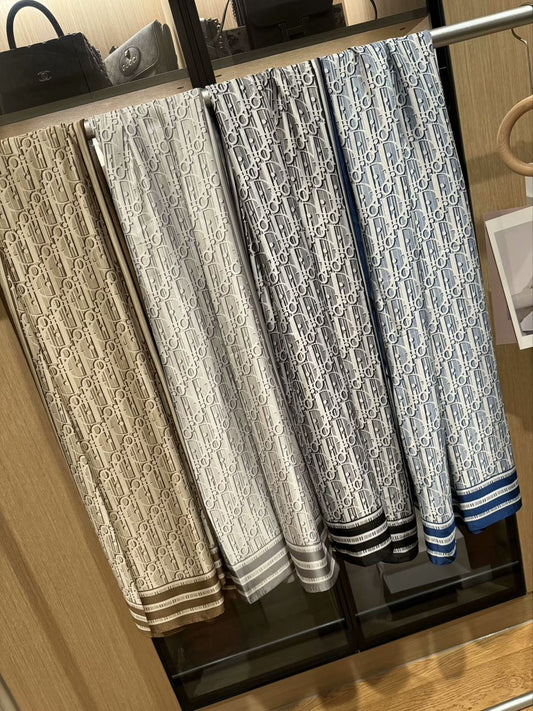 Dior Monogram silk scarf