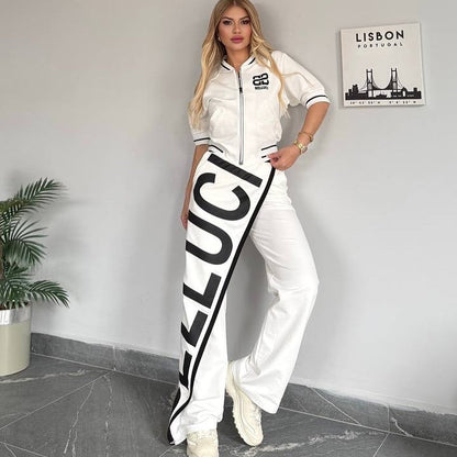 Barrie printed jogger set