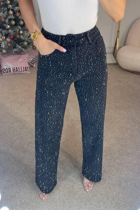 Kiara luxe studded jeans